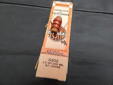 Jw Miller 6302 Radio Products 2.5 To 200 Milli Henries Rf Choke Coil