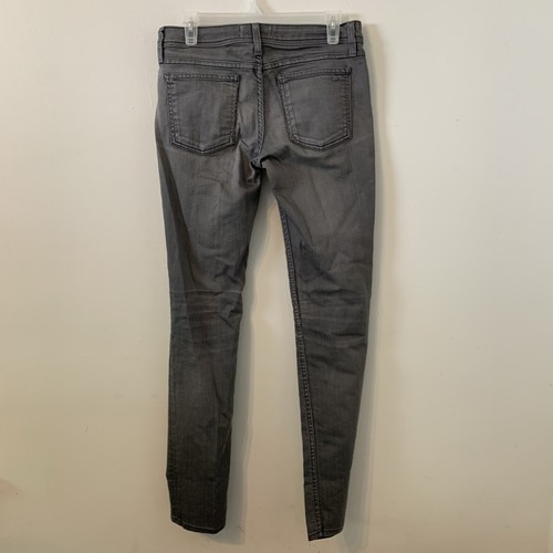 Habitual Graphite Gray Skinny Jeans Size 28 Mid Rise Pockets Casual Made In USA! - Picture 2 of 11