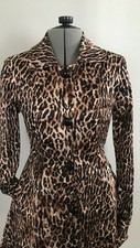 Animal Prints Trench Coat Petite Xs