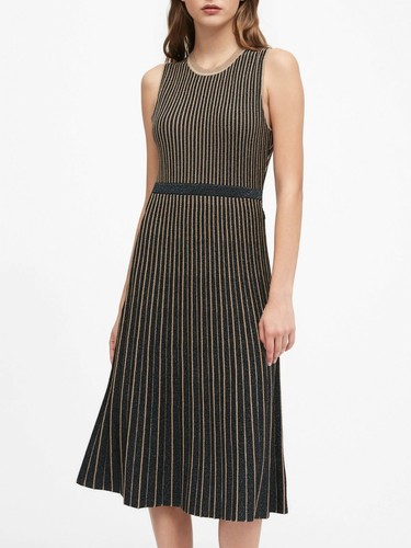 Banana Republic Metallic Stripe Sweater 