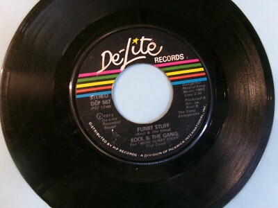 KOOL & THE GANG -De-Lite 45 VG More Funky Stuff/Funky Stuff