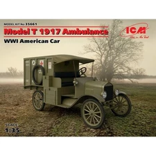 ICM #35661 1/35 Model T 1917 Ambulance, WWI American Car