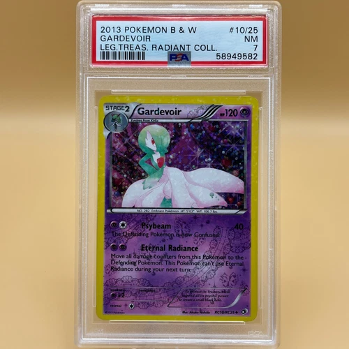 2013 Pokemon Black & White Set #RC10 Gardevoir Holo Card PSA 7 NEAR MINT