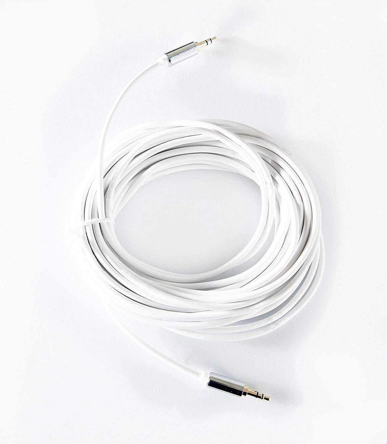 30ft 3.5mm Audio AUX Extension Cable for Zoom Q2n Handy Video Recorder