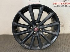 17-20 FIAT 124 SPIDER BLACK 12 SPOKE WHEEL RIM 17X7, 4 LUG, 98MM, ID 9965947070