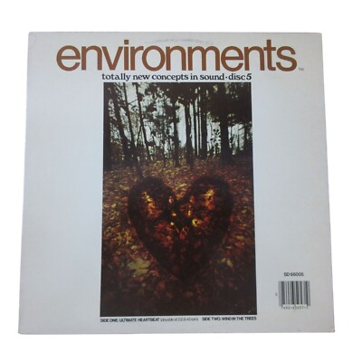 Environments - New Concepts in Sound LP Disc 5 SD 66005 VG+/VG+