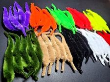 MANGUM'S MINI DRAGON TAILS - Fly Tying Material - Tarpon - 10 COLORS - NEW!
