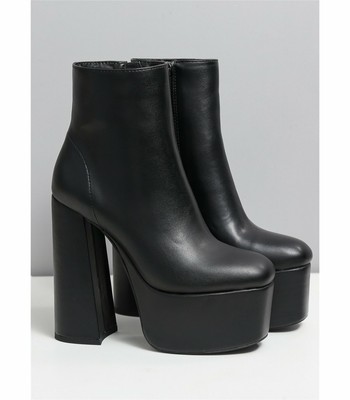 asos electrifying platform ankle boots