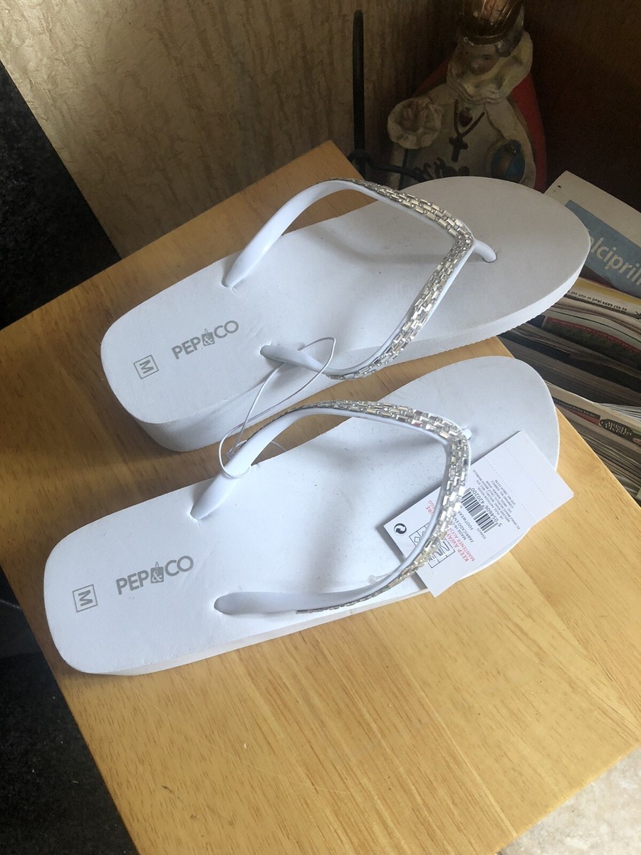 Pep&co Poundland Mens Slippers Flip Flops Pep Store Ladies