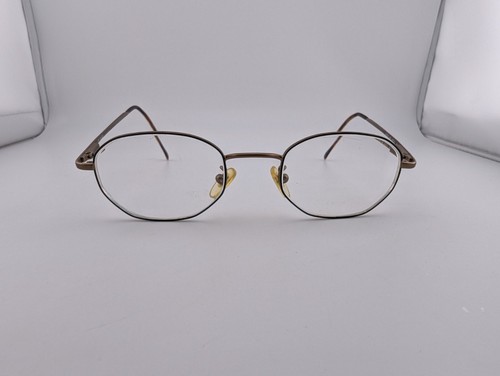Nautica Eyeglasses, Frames Only, Italy, N7008 046, 49-21-145, Metal, Brown - Picture 2 of 14
