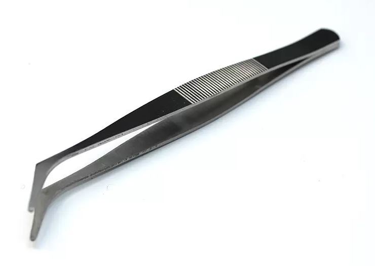 Craft Tweezers Set Steel Beads Tool Craft Hobbies Sewing Tweezer eBay