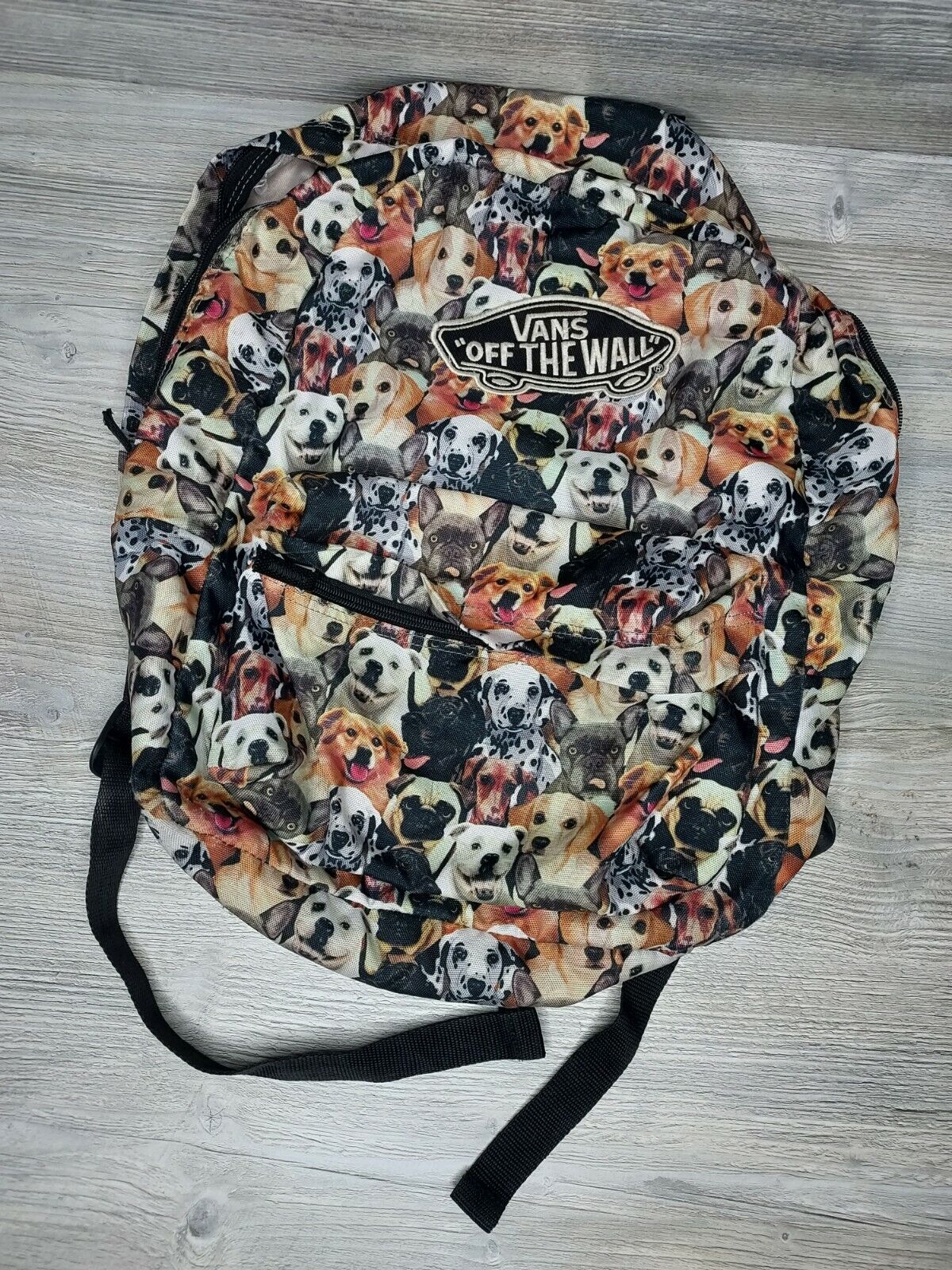 Vans Colorado Springs Mall Off The Wall ASPCA DOGS Edition RARE Backpack 2014 Baltimore Mall Limited