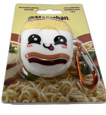 Maruchan Ramen Silicone AirPod Holder Case Gen 1 & 2 Kawaii Noodle