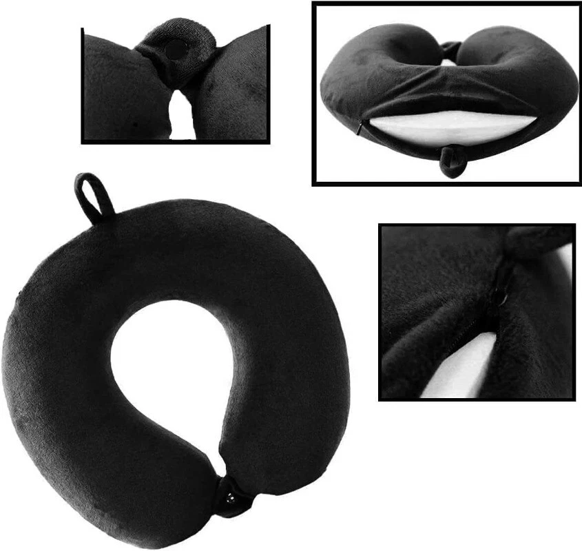 Travel Pillow - Memory Foam Neck Pillow Support Pillow