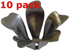 Metal Stampings Pressed Stamped Flower 5 Petal Deep Draw .020" Thickness F137