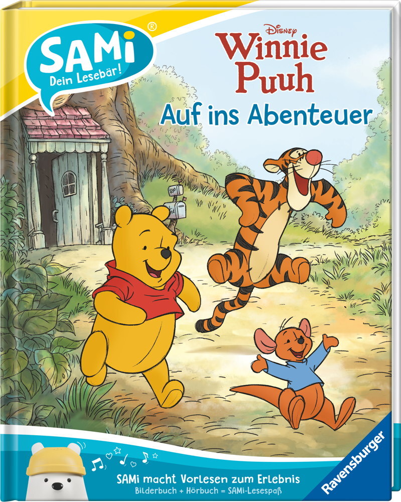 Thumbnail - Ravensburger Buch Dein Lesebär Sami Disney Winnie Puuh Auf Ins