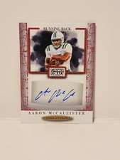 Aaron McCallister SAGE Premier Draft Rookie Autograph #A32