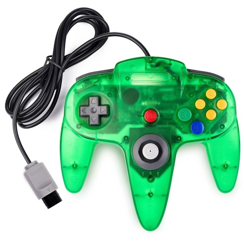 Wired Classic Controller Joystick For Nintendo 64 N64 Console,N64 Rumble Pack US - Picture 29 of 87