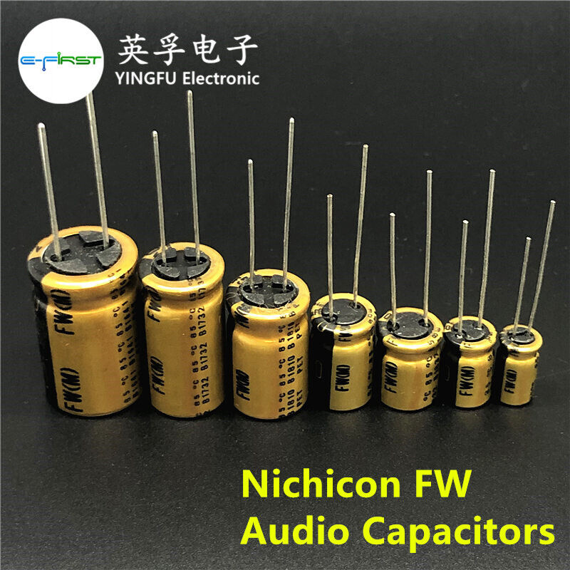 NICHICON FW Series 6.3V~100V/1uF~4700uF Available HIFI Audio NICHICON FW Series 6.3V~100V/1uF~4700uF Available HIFI Audio
