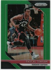 Pascal Siakam 2018-19 PANINI PRIZM BASKETBALL Green Prizm #83 Raptors