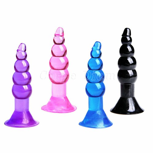 Extra Long Anal Beads Butt Plug Soft Silicone Dildo Sex Toys For Couples - Picture 6 of 35