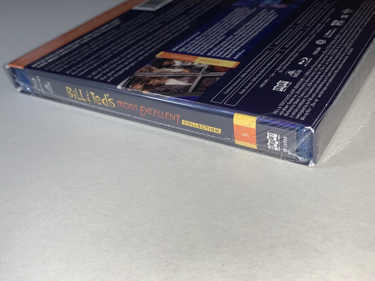 BILL & TEDS MOST EXCELLENT COLLECTION BLU RAY 3 DISC +