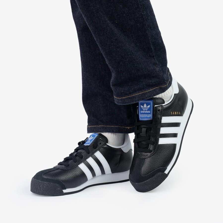 Adidas Originals Samoa Men’s Running Shoe Athletic Sneaker Black Footwear #351 thumbnail 23