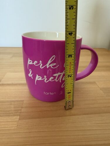 Tarte Cosmetics Perk Up & Pretty Pink Coffe Tea Mug Limited Edition - Picture 2 of 9