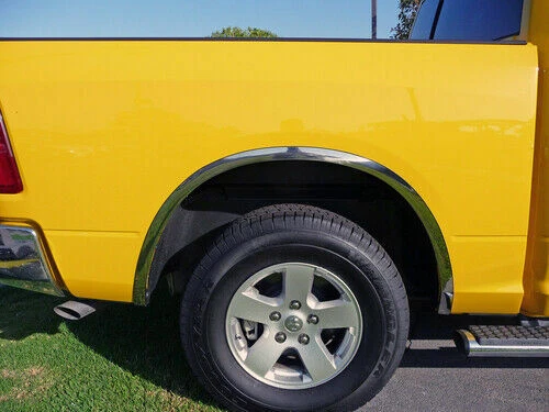 Guardabarros de acero inoxidable pulido Dodge Ram 1500 09-18 -  Foto 2 de 2