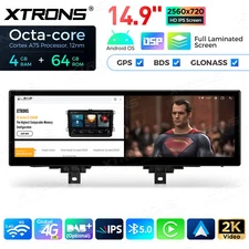 14.9" 4G LTE Android Octa-Core Car Play Stereo GPS Navi For BMW F30 F31 F33 NBT