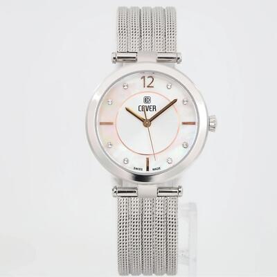 Cover Amelia 32mm Steel MOP Dial Quartz Ladies Watch CO193.02