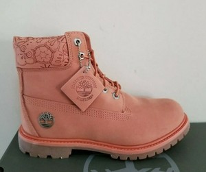 timberland embossed boots