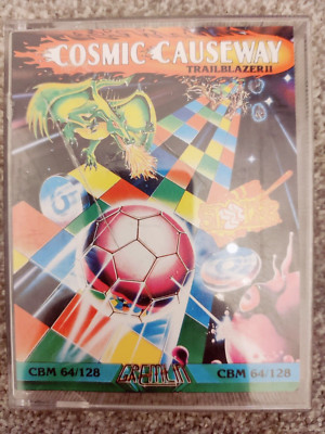Cosmic Causeway Trailblazer 2, C64 1987 Gremlin Tape, getestet, sehr guter Zustand