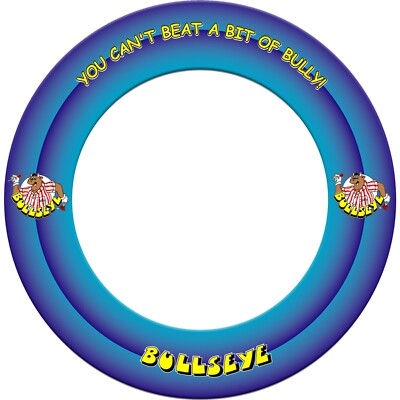 Bullseye Dartscheibe Surround You Can't Beat A Bit Of Bully OFFIZIELL LIZENZIERT