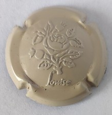 Ancienne Capsule de Champagne Estampée POMMERY Cuvée Louise Crème Rare