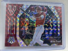 2021 Panini Mosaic Baseball Mike Trout V Tool Silver Mosaic Angels ⚾️🔥🔥