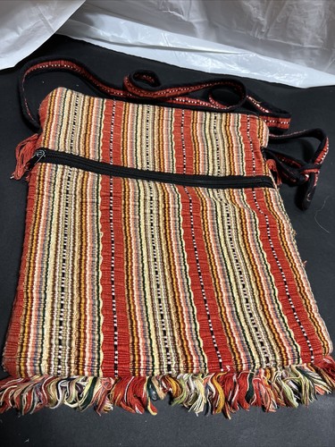 Boho Hobo Hippie Fabric Crossbody Bag