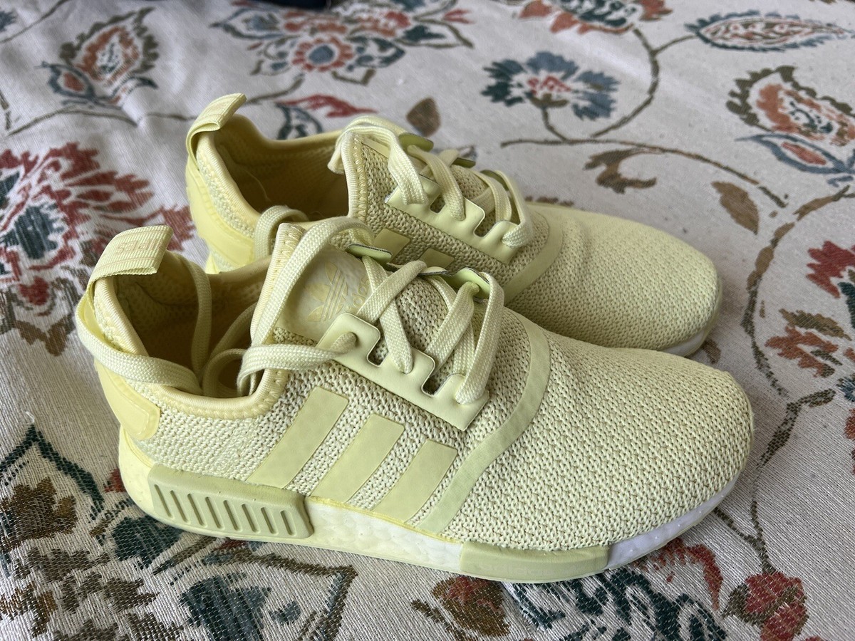 adidas gazelle silver green womens adidas Wmns NMD_R1 'Almost Yellow'