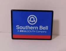 1 - Amazing Southern Bell a BELLSOUTH Company Payphone SIGN - New Old Stock