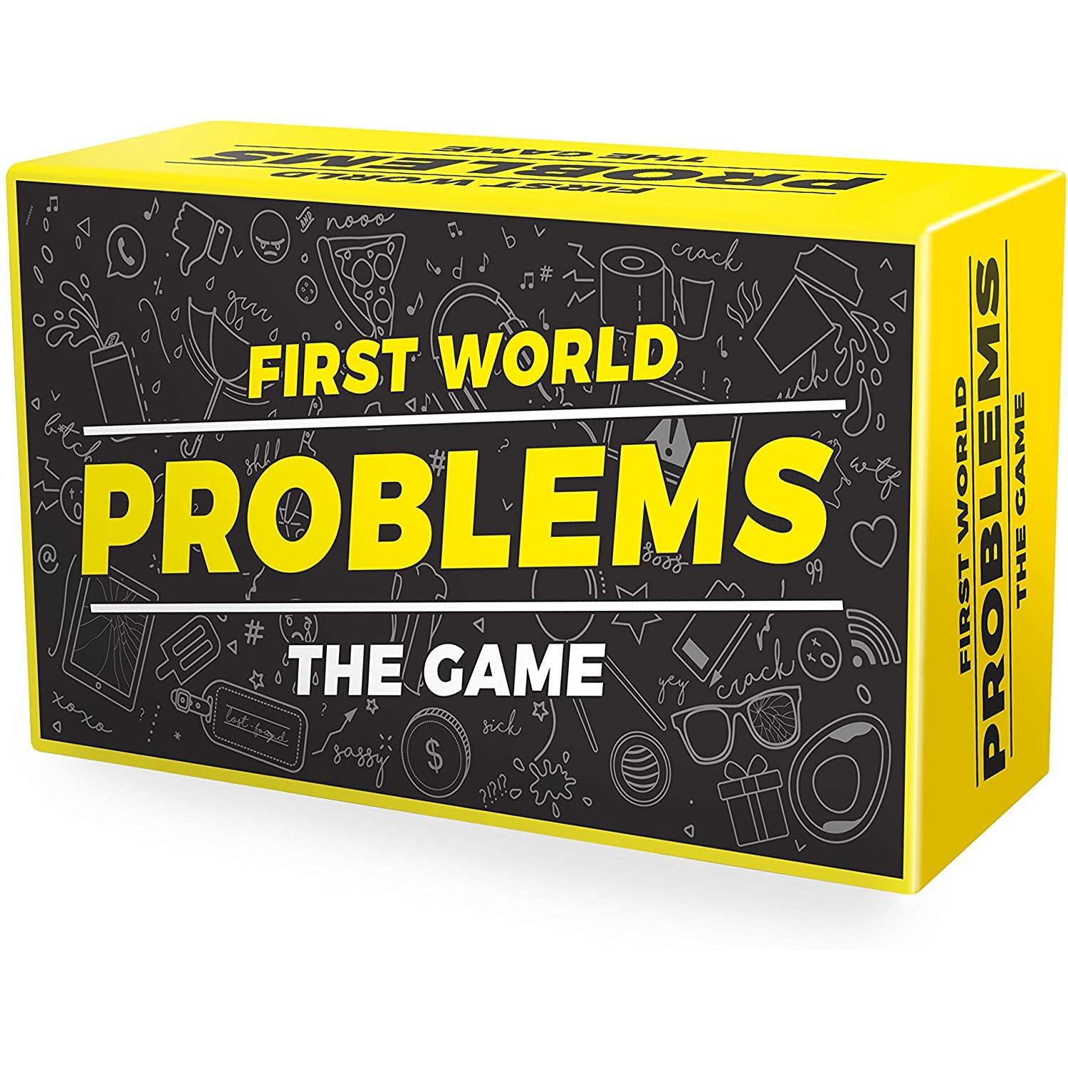 Adult Party Game First World Problems Novelty Playing Cards Game Gift For Adult