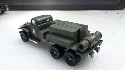 Solido France - GMC Compresseur Militaire - 1/50 - Vert - Neuf Avec Accessoires