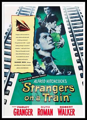 Fremde im Zug Filmposter A1 A2 A3