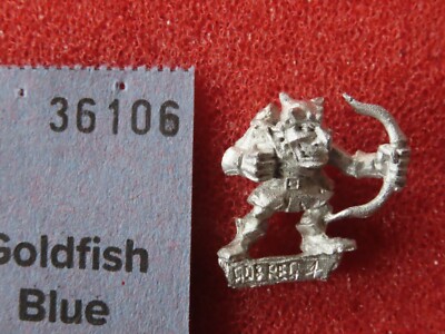 Games Workshop Warhammer Goblin MB04 Marauder Goblins Gobbos with Bow Archer 90
