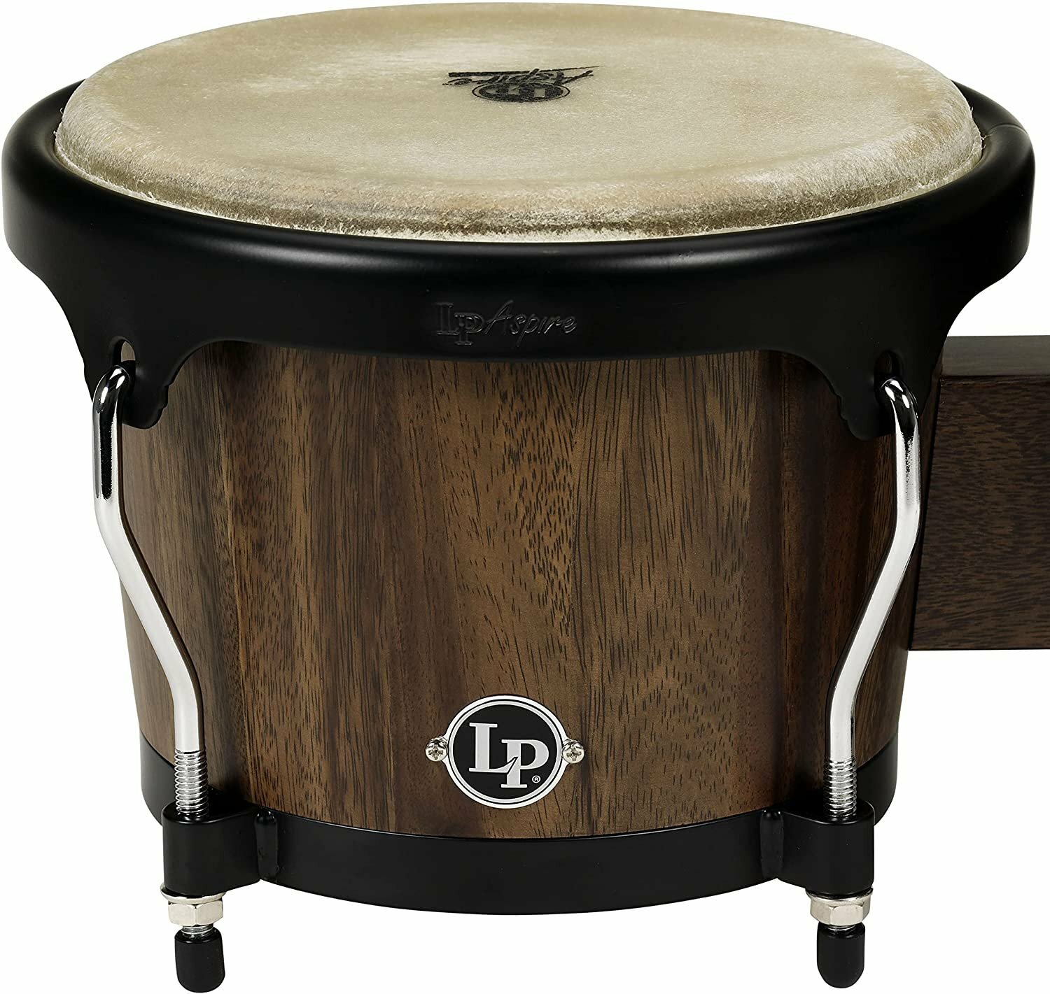 Bongo LP Latin Percussion LPA601-HC - Taille 6,75/8 Pouces, Corps Chêne Du Siam, Peau Naturelle