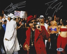 Godfather & D'Lo Brown Signed 8x10 Photo BAS COA WWE Wrestlemania Ice-T Picture