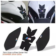 TechSpec For BMW S1000RR 2019 - 2024 SnakeSkin Tank Grips w/Free Center Pads