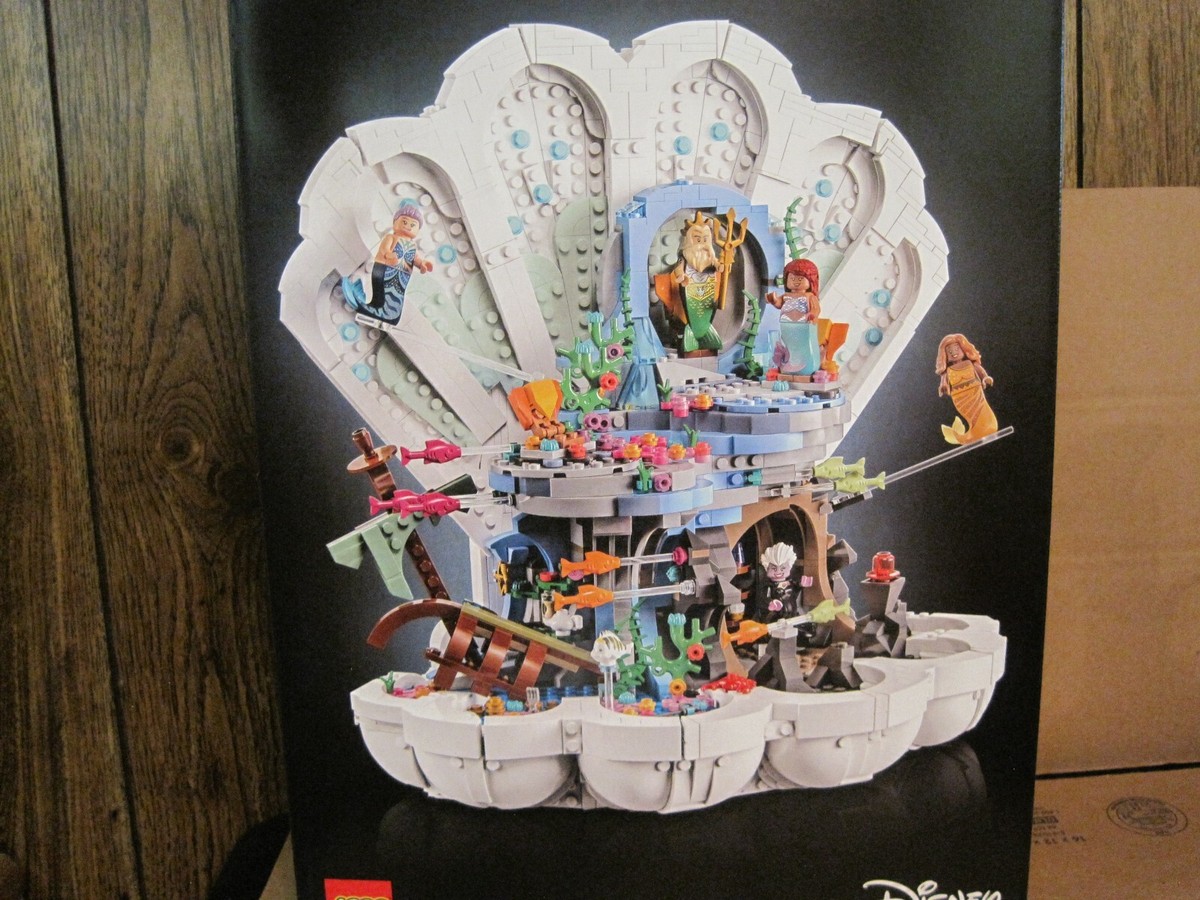 2023 LEGO 43225 DISNEY THE LITTLE MERMAID ROYAL CLAMSHELL-1808