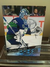2020-21 Upper Deck Series 1 Young Guns Michael Dipietro #206 Vancouver Canucks 