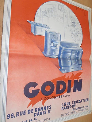 catalogue de fonderie - fourneaux - cuisinières - GODIN ( ref 7) - Photo 1/4