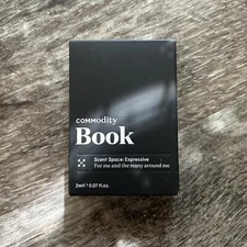 New Commodity BOOK Spray .07 fl oz/2 ml Expressive Fragrance BNIB TRAVEL